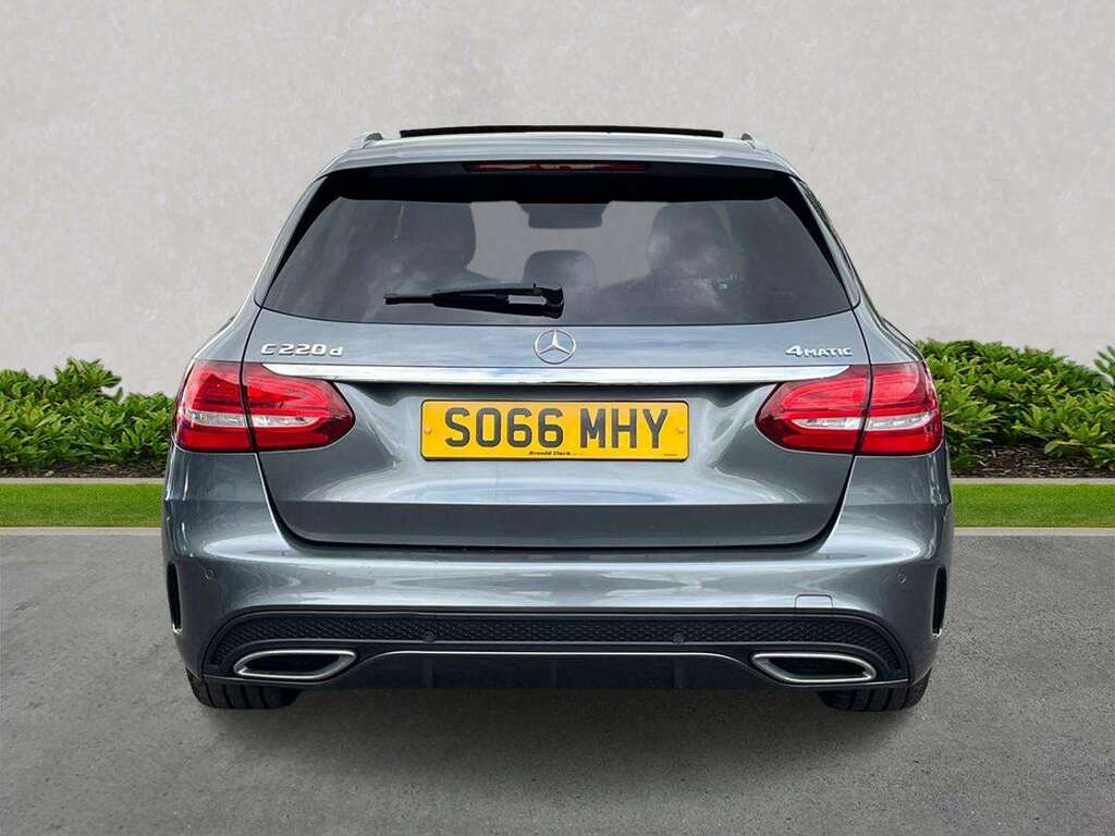 Mercedes-Benz C Class C220d 4Matic Amg Line Premium Plus SO66MHY Grey #4