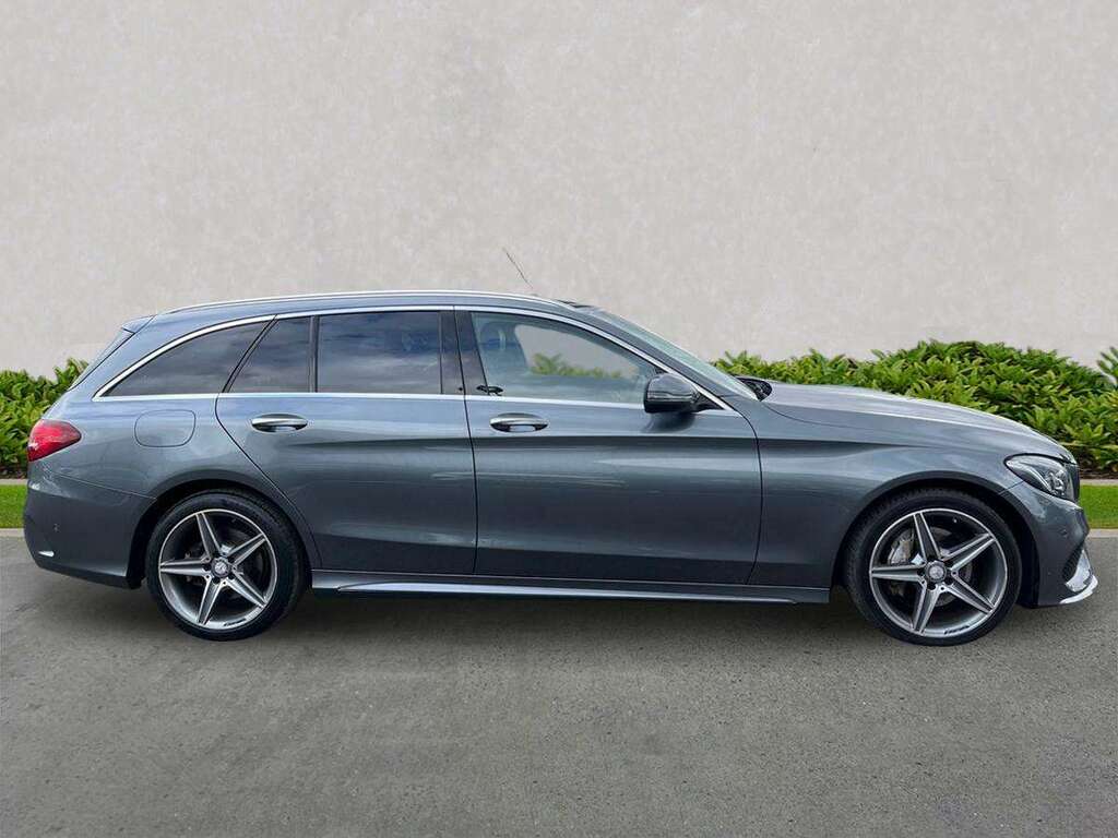 Mercedes-Benz C Class C220d 4Matic Amg Line Premium Plus SO66MHY Grey #3