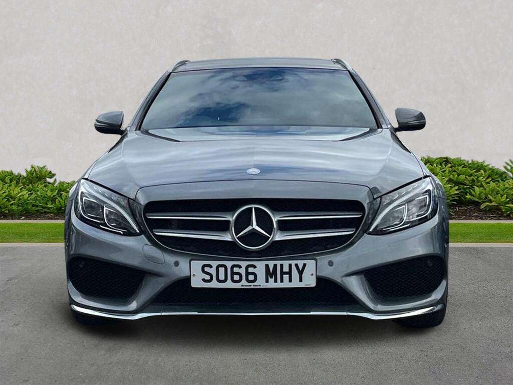Mercedes-Benz C Class C220d 4Matic Amg Line Premium Plus SO66MHY Grey #5