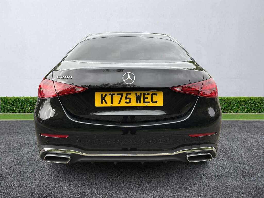 Mercedes-Benz C Class C200 Amg Line Premium Pan Roof 9G-tronic Black #4