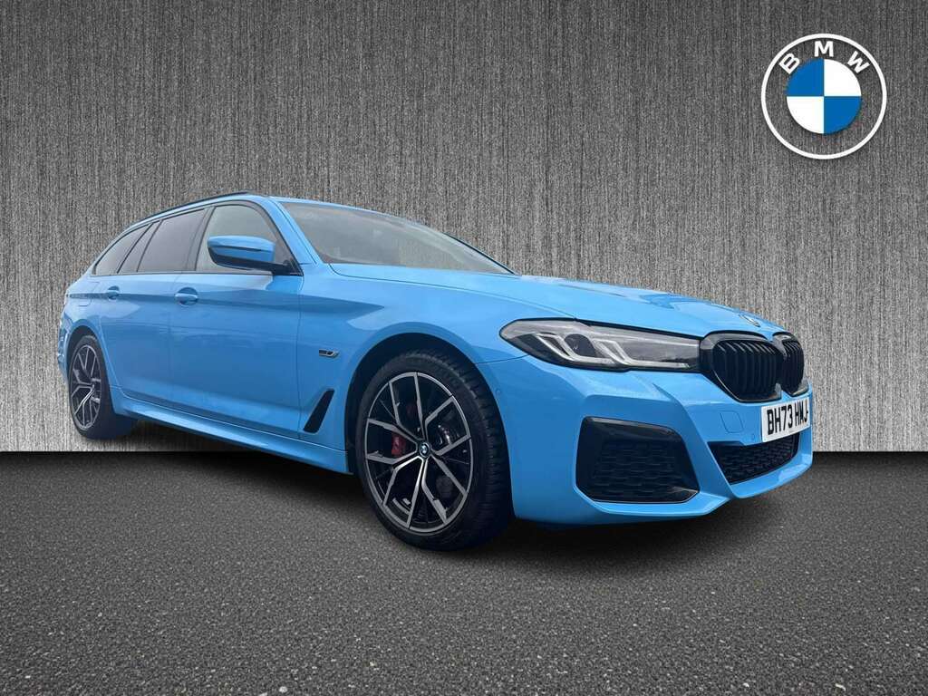 BMW 5 Series 530E Xdrive M Sport Blue