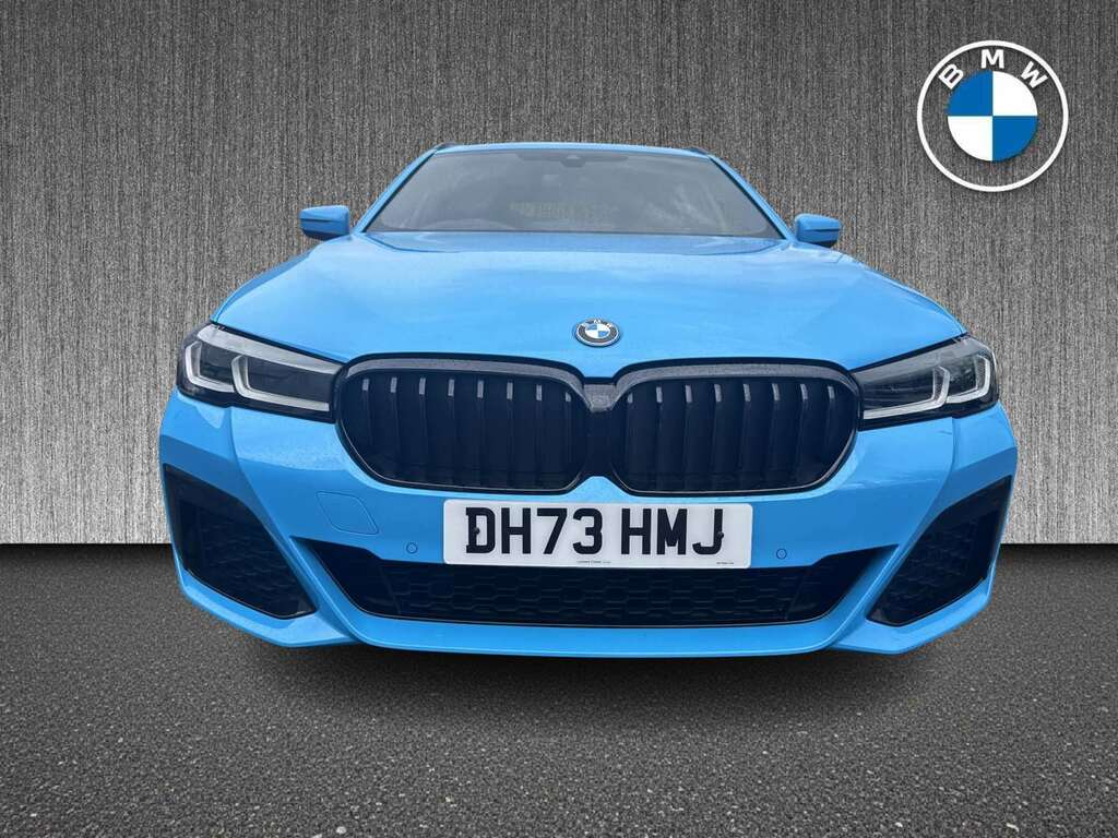 BMW 5 Series 530E Xdrive M Sport DH73HMJ Blue #5