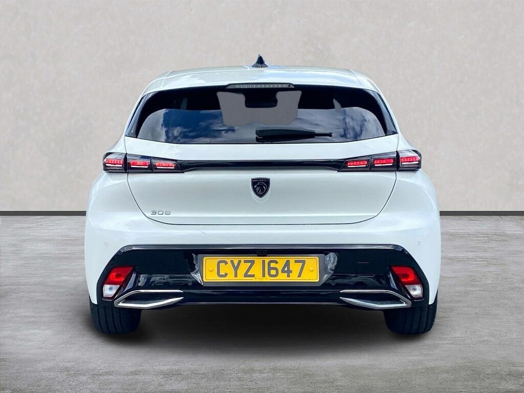 Peugeot 308 308 1.2 Puretech Allure Premium Eat8 Hatchback White #4