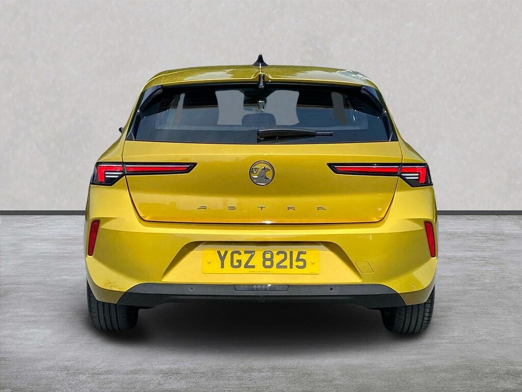 Vauxhall Astra Vauxhall Astra Design Turbo YGZ8215 Yellow #4