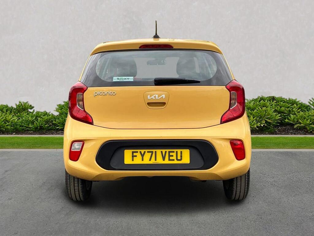 Kia Picanto 1.0 2 4 Seats FY71VEU Yellow #4