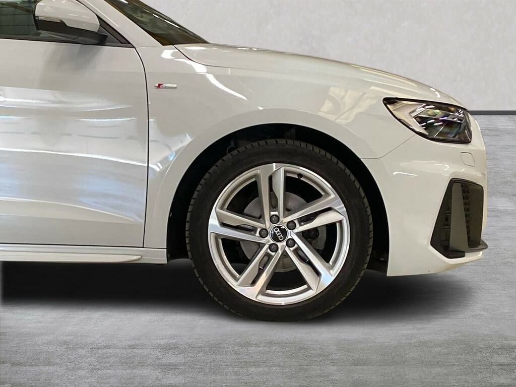Audi A1 1.0 Tfsi 30 S Line Sportback S Tronic E LV72TZN White #6