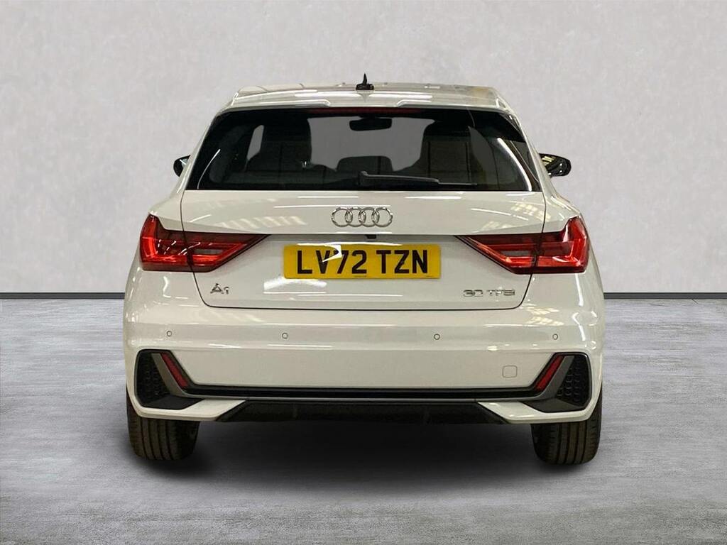 Audi A1 1.0 Tfsi 30 S Line Sportback S Tronic E LV72TZN White #4