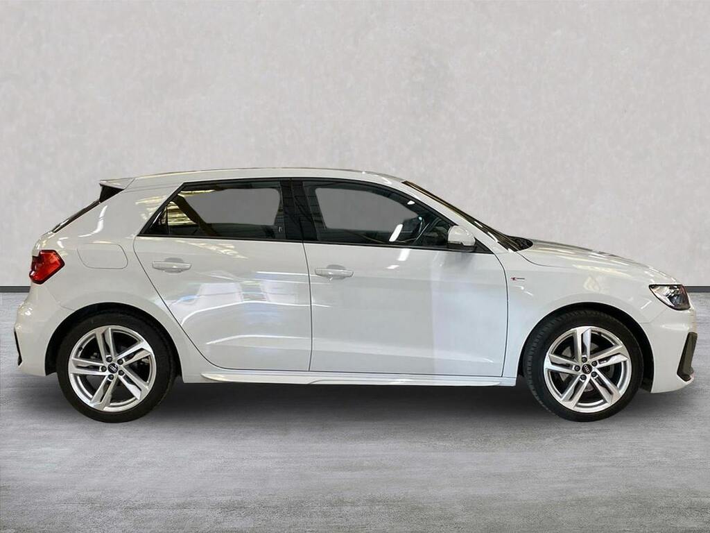 Audi A1 1.0 Tfsi 30 S Line Sportback S Tronic E LV72TZN White #3