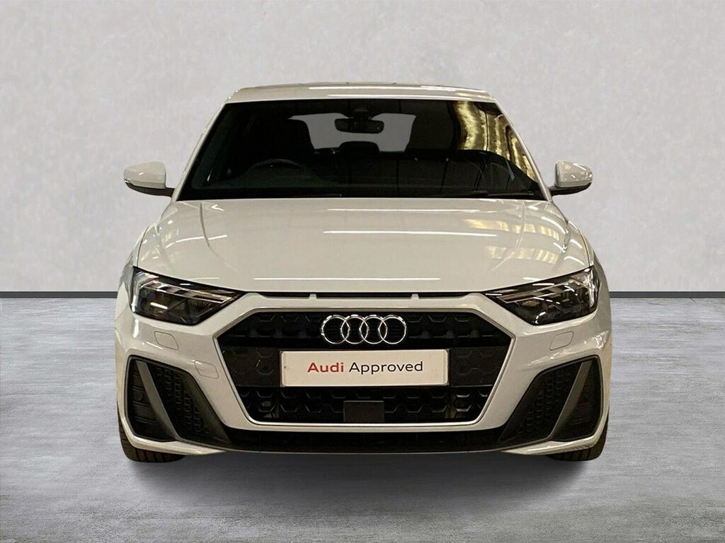 Audi A1 1.0 Tfsi 30 S Line Sportback S Tronic E LV72TZN White #5