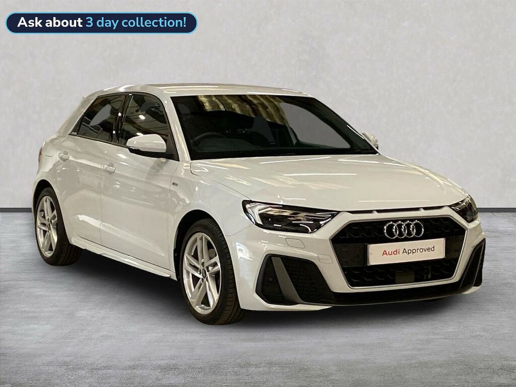 Audi A1 1.0 Tfsi 30 S Line Sportback S Tronic E White