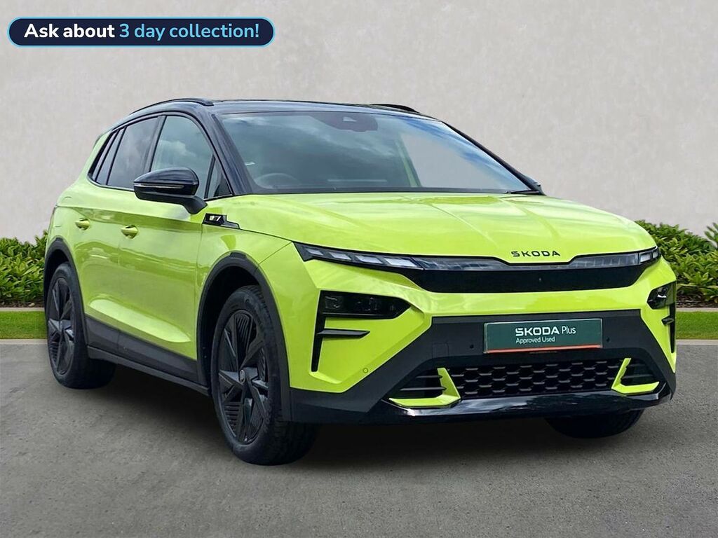 Skoda Elroq 250Kw Vrs 84Kwh 4X4 Green