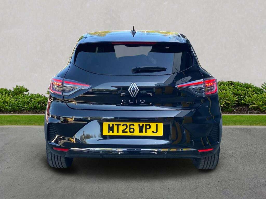 Renault Clio 1.6 E-tech Techno Hatchback Hybrid MT26WPJ Black #4
