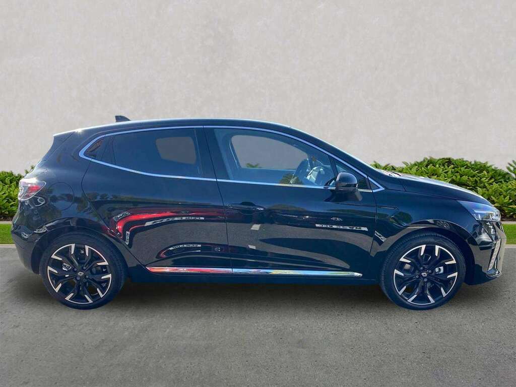 Renault Clio 1.6 E-tech Techno Hatchback Hybrid MT26WPJ Black #3