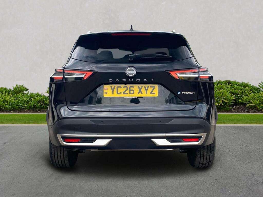 Nissan Qashqai 1.5 H E-power N-connecta Suv Hybrid Aut YC26XYZ Black #4