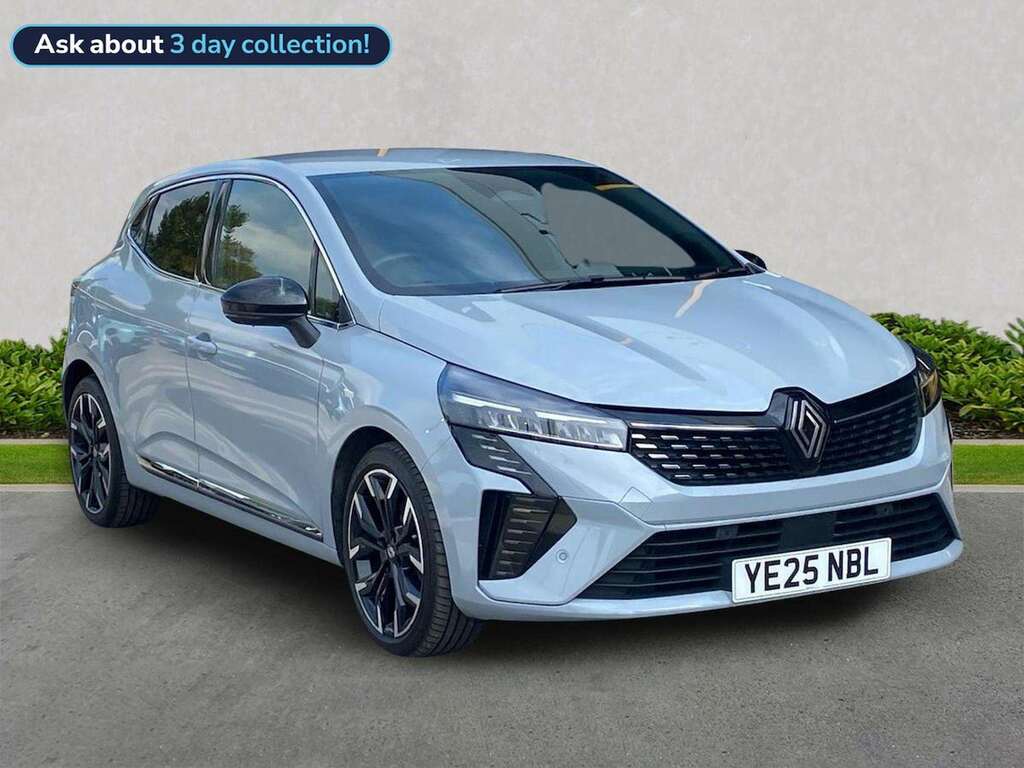 Renault Clio 1.6 E-tech Techno Hatchback Hybrid YE25NBL Grey