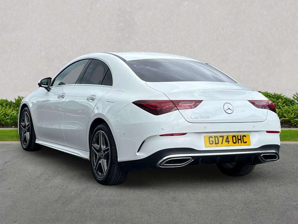 Mercedes-Benz CLA Class Cla 200 Amg Line Executive Tip GD74OHC White #2
