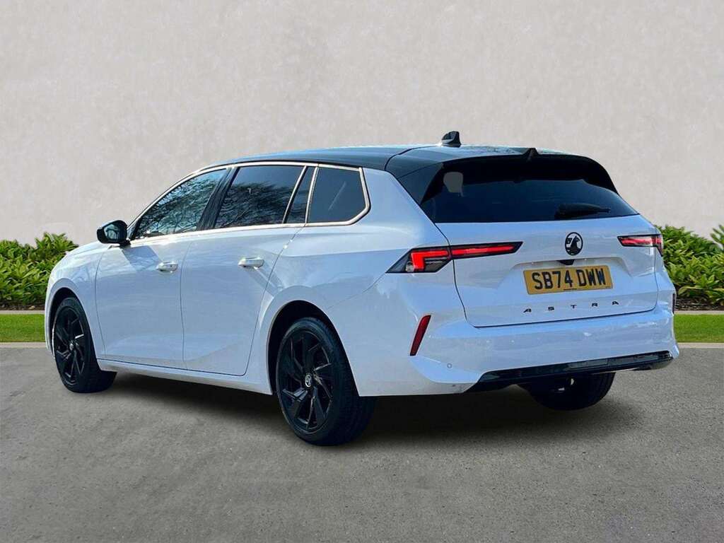 Vauxhall Astra 1.2 Turbo Gs Sports Tourer Euro 6 White #2