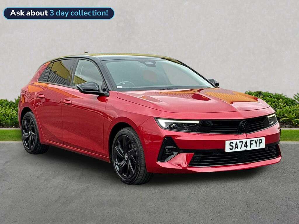Vauxhall Astra 1.2 Turbo Gs Hatchback Euro 6 S Red