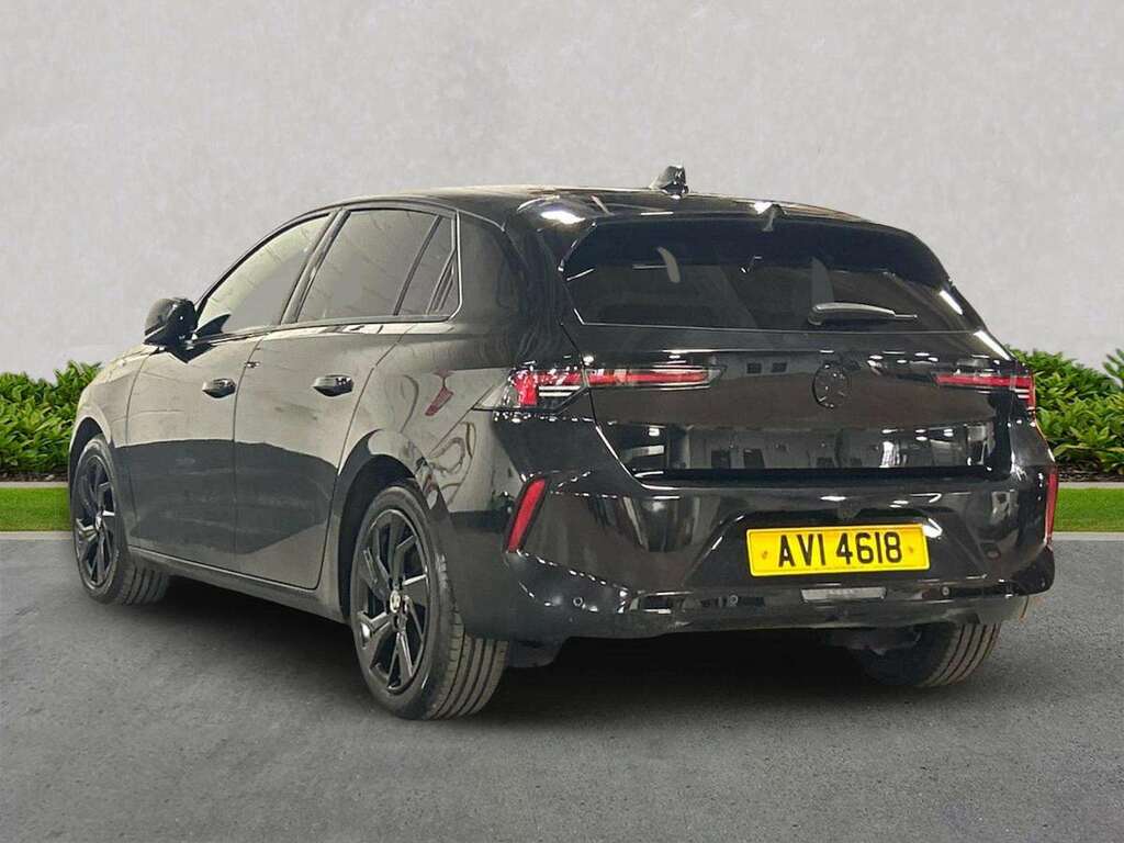 Vauxhall Astra 1.2 Turbo 130 Gs AVI4618 Black #2