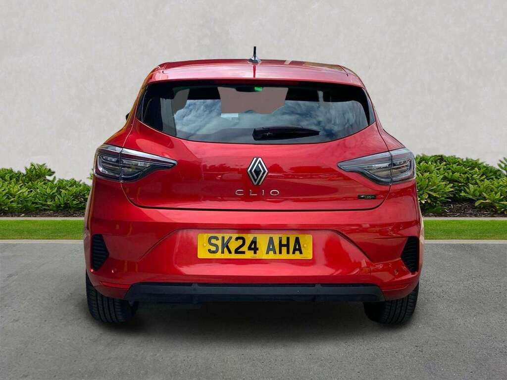 Renault Clio 1.6 E-tech Evolution Hatchback Hybrid A SK24AHA Red #4