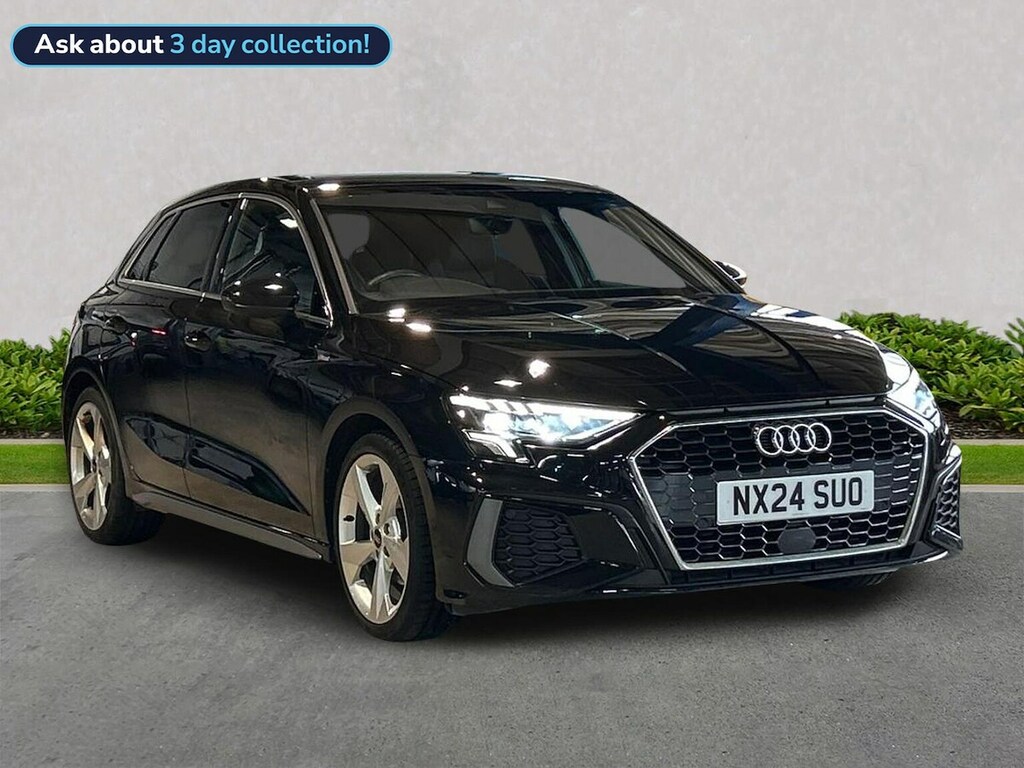 Audi A3 35 Tdi S Line S Tronic Black