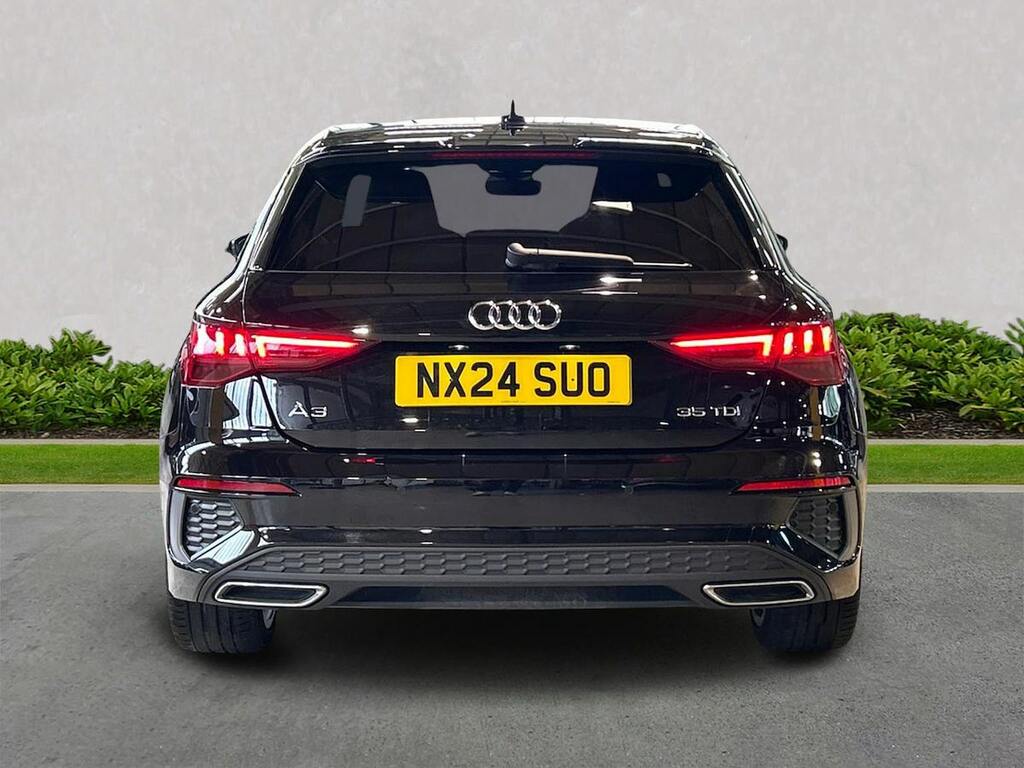 Audi A3 35 Tdi S Line S Tronic NX24SUO Black #4