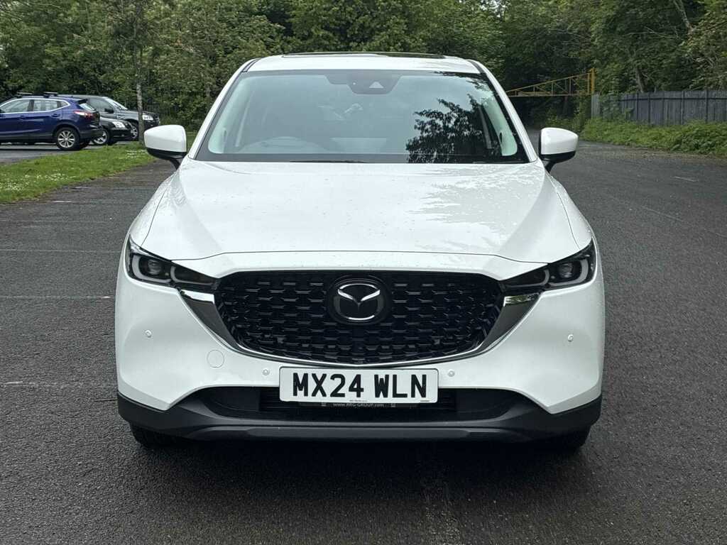 Mazda CX-5 2.0 E-skyactiv G Mhev Exclusive-line MX24WLN White #2