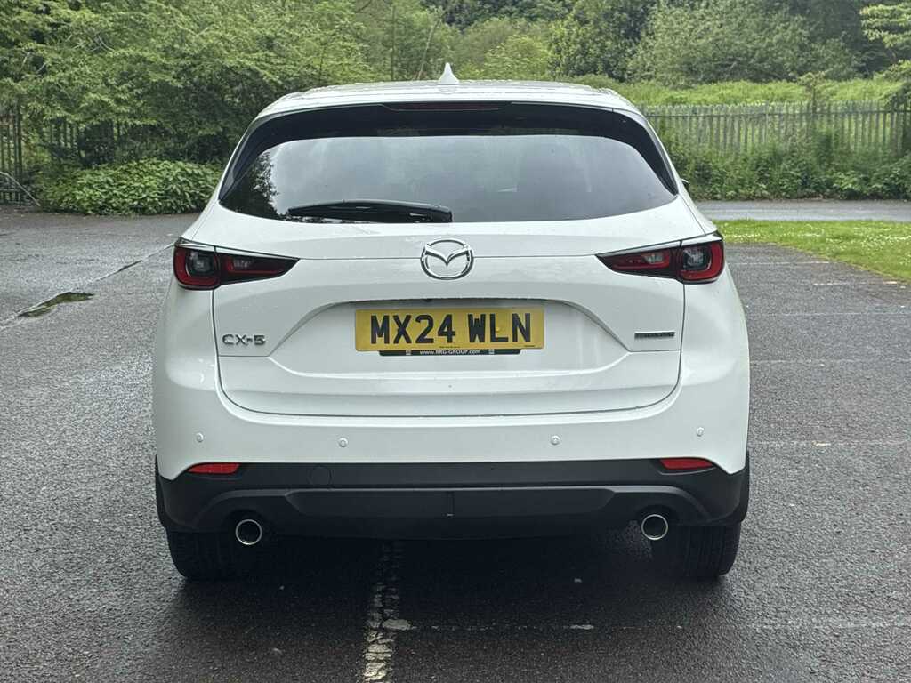 Mazda CX-5 2.0 E-skyactiv G Mhev Exclusive-line MX24WLN White #6