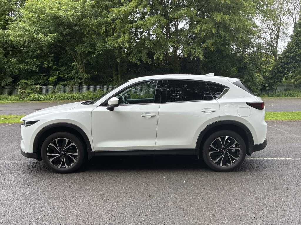 Mazda CX-5 2.0 E-skyactiv G Mhev Exclusive-line MX24WLN White #4