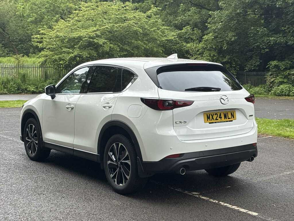 Mazda CX-5 2.0 E-skyactiv G Mhev Exclusive-line MX24WLN White #5