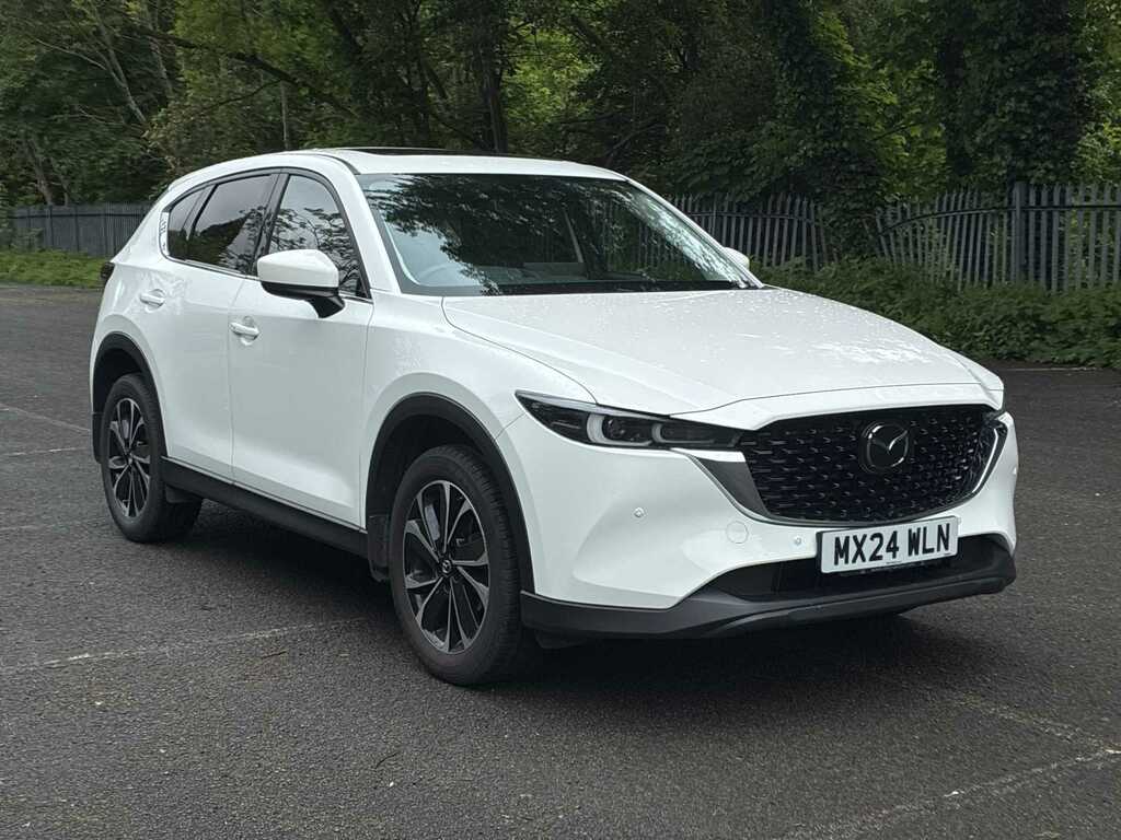 Mazda CX-5 2.0 E-skyactiv G Mhev Exclusive-line White