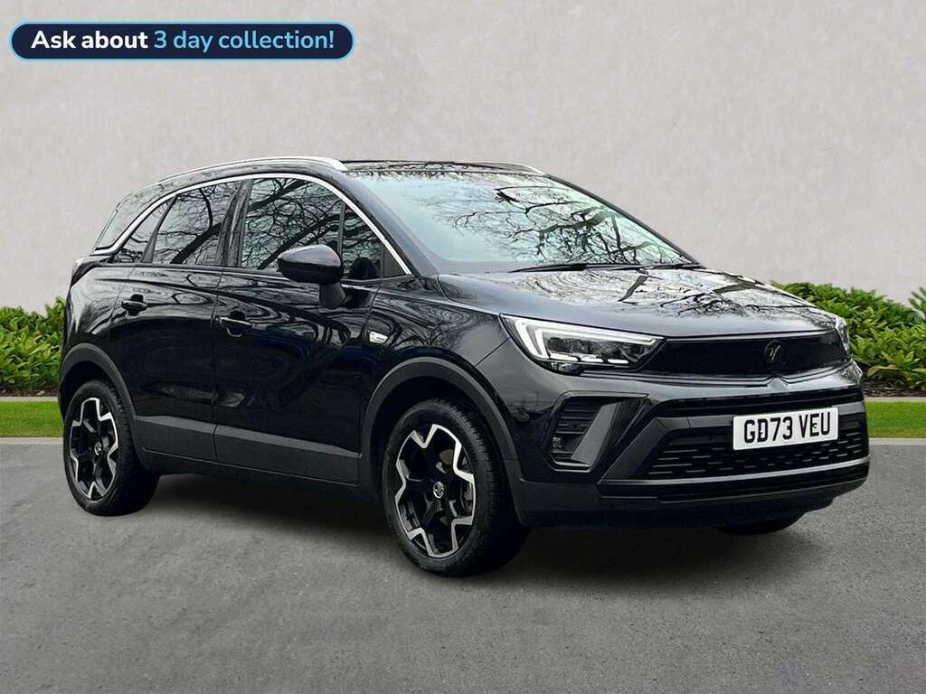 Vauxhall Crossland 1.2 Turbo Ultimate Suv Euro 6 S Black