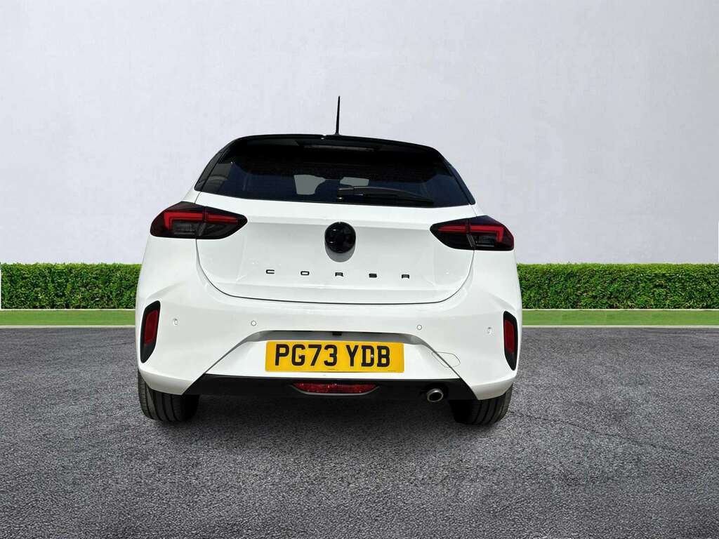 Vauxhall Corsa 1.2 Turbo Gs PG73YDB White #4
