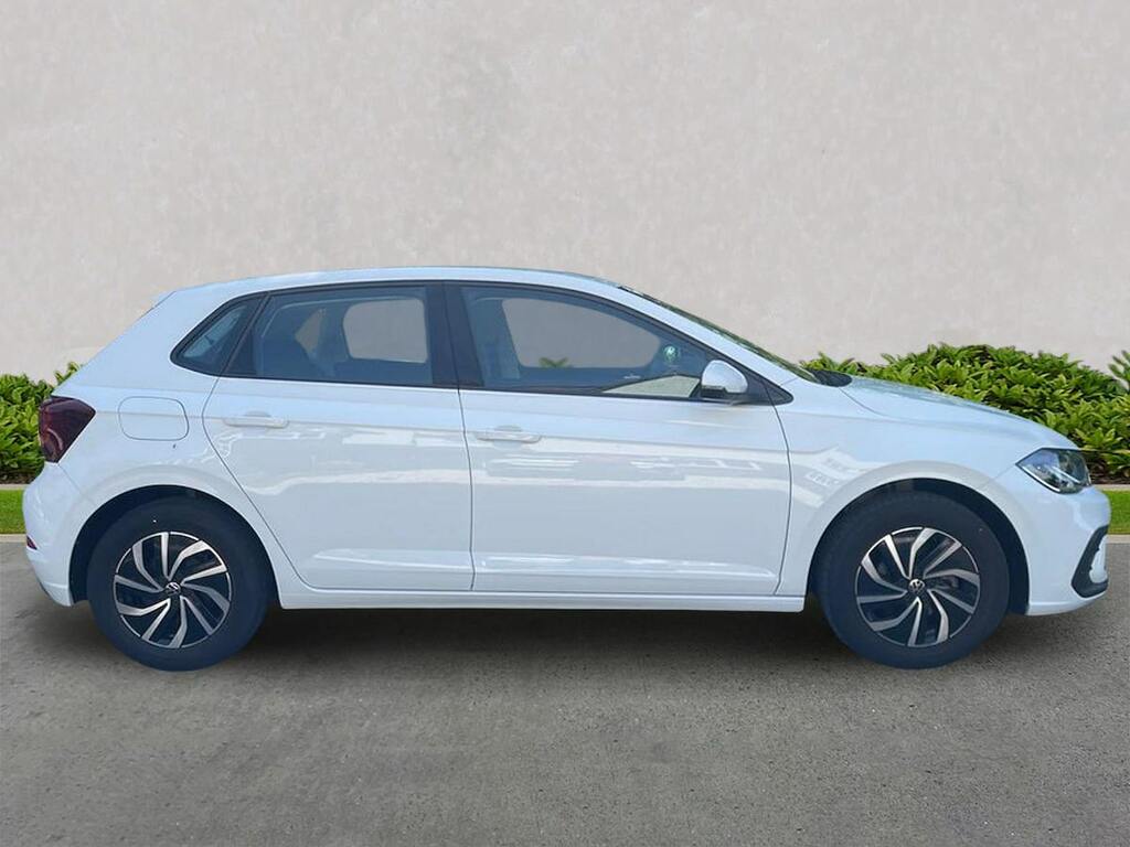 Volkswagen Polo 1.0 Tsi Life Hatchback Euro 6 S White #3