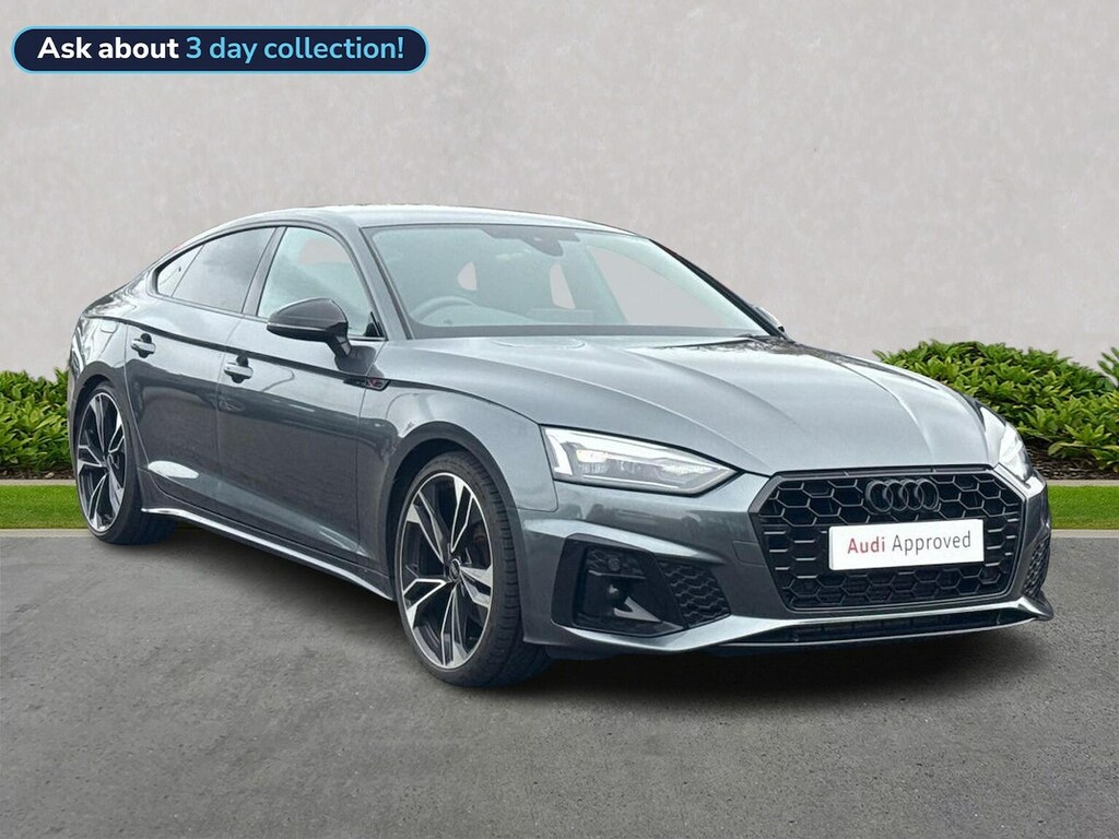 Audi A5 2.0 Tfsi 35 Black Edition Sportback S T Grey