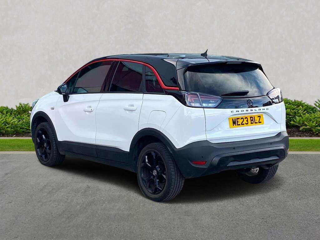 Vauxhall Crossland 1.2 Turbo Gs Suv Euro 6 Ss 1 ME23BLZ White #2