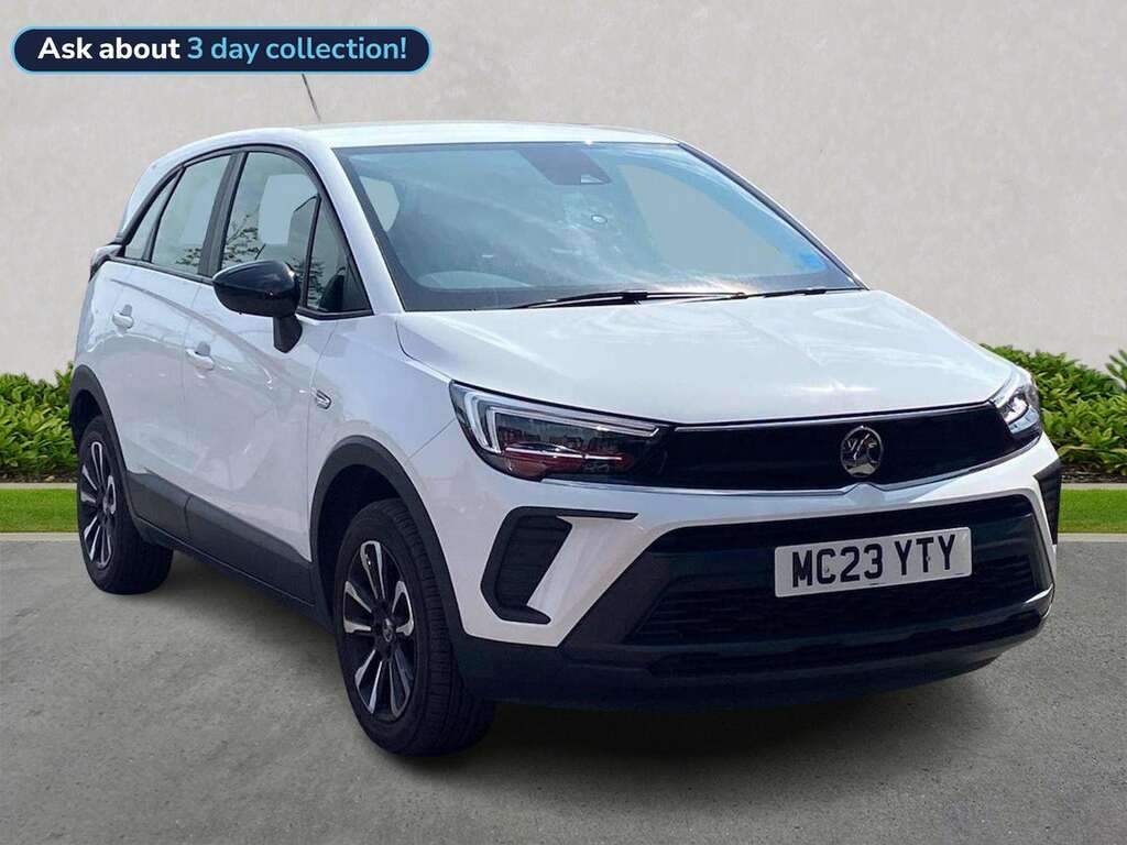 Vauxhall Crossland 1.2 Turbo Design Suv Euro 6 Ss White