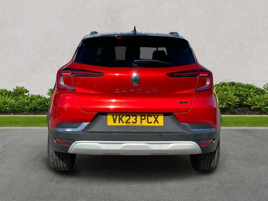 Renault Captur 1.6 E-tech Techno Suv Hybrid Euro VK23PCX Red #4