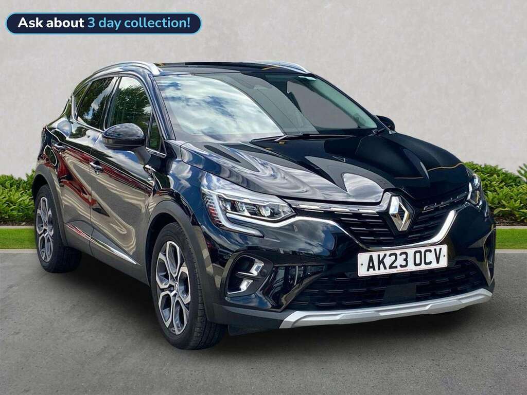 Renault Captur Techno E-tech Phev Black