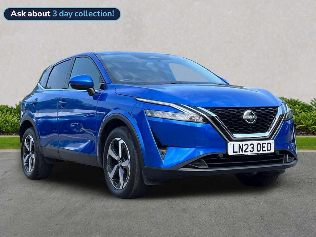 Nissan Qashqai 1.3 Dig-t Mhev N-connecta Suv Hybrid Ma Blue