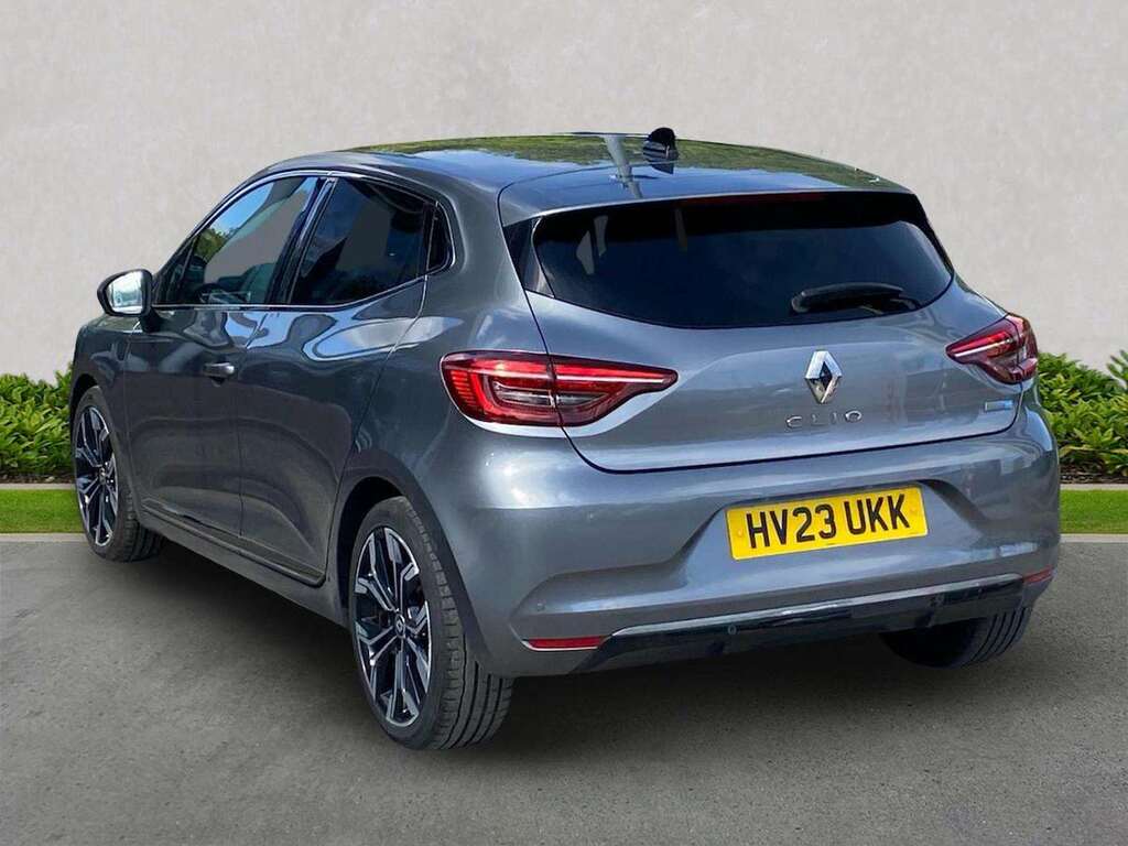 Renault Clio 1.6 E-tech Techno Hatchback Hybrid HV23UKK Grey #2