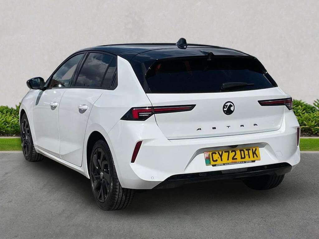 Vauxhall Astra 1.2 Turbo 130 Gs Line CY72DTK White #2