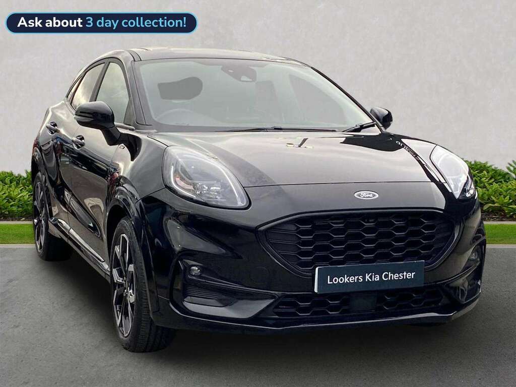 Ford Puma 1.0T Ecoboost Mhev St-line X Suv Hybrid Black