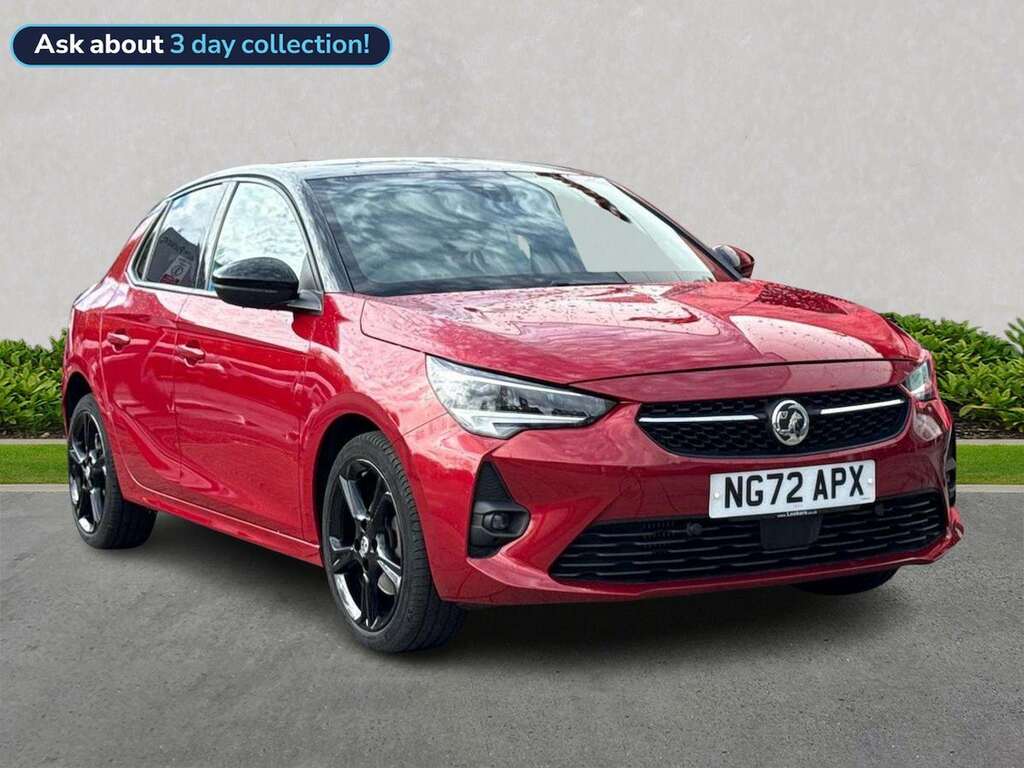 Vauxhall Corsa 1.2 Turbo Gs Line Hatchback Euro Red