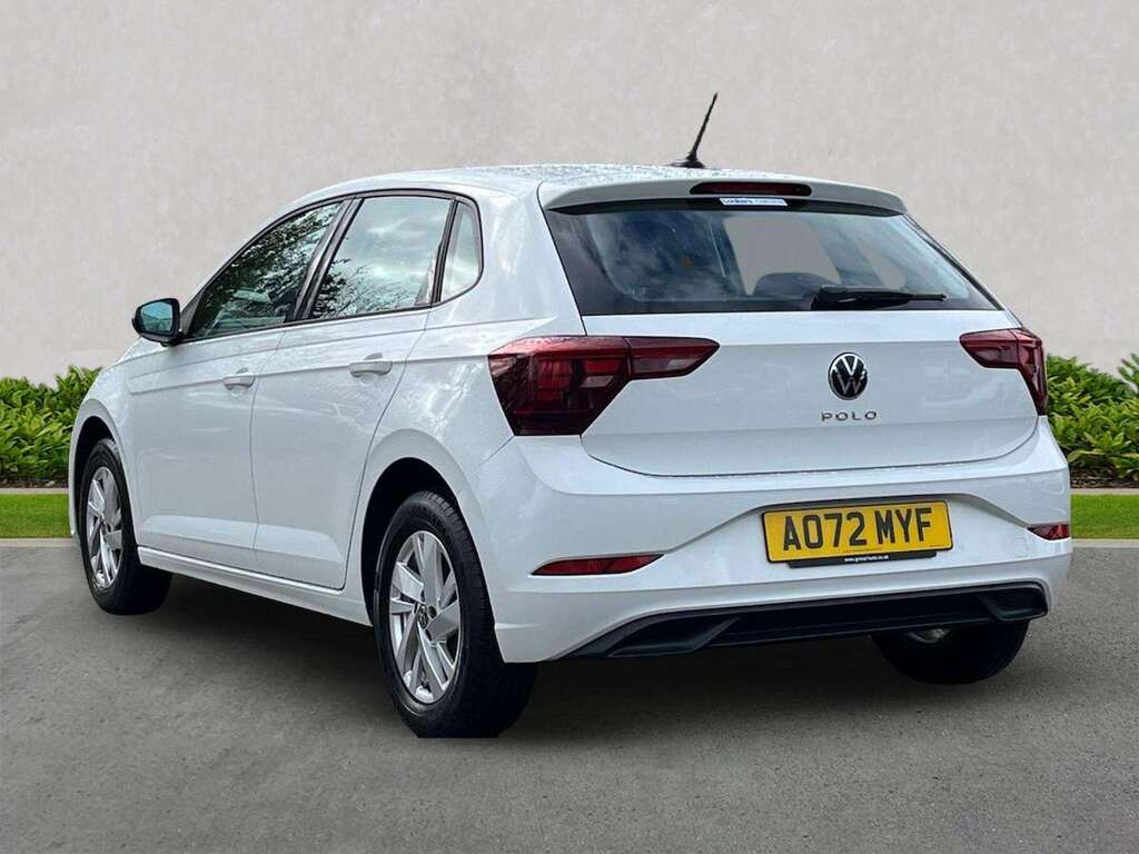 Volkswagen Polo 1.0 Tsi Life Hatchback Euro 6 S AO72MYF White #2