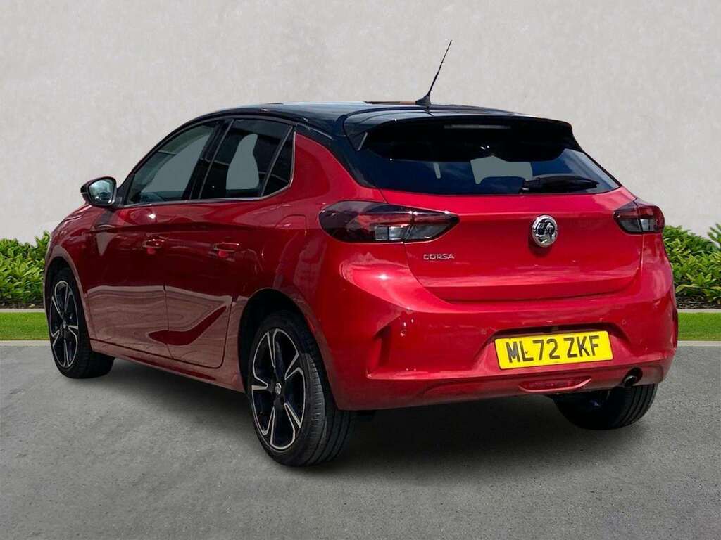 Vauxhall Corsa 1.2 Turbo Elite Edition Hatchback Manua ML72ZKF Red #2