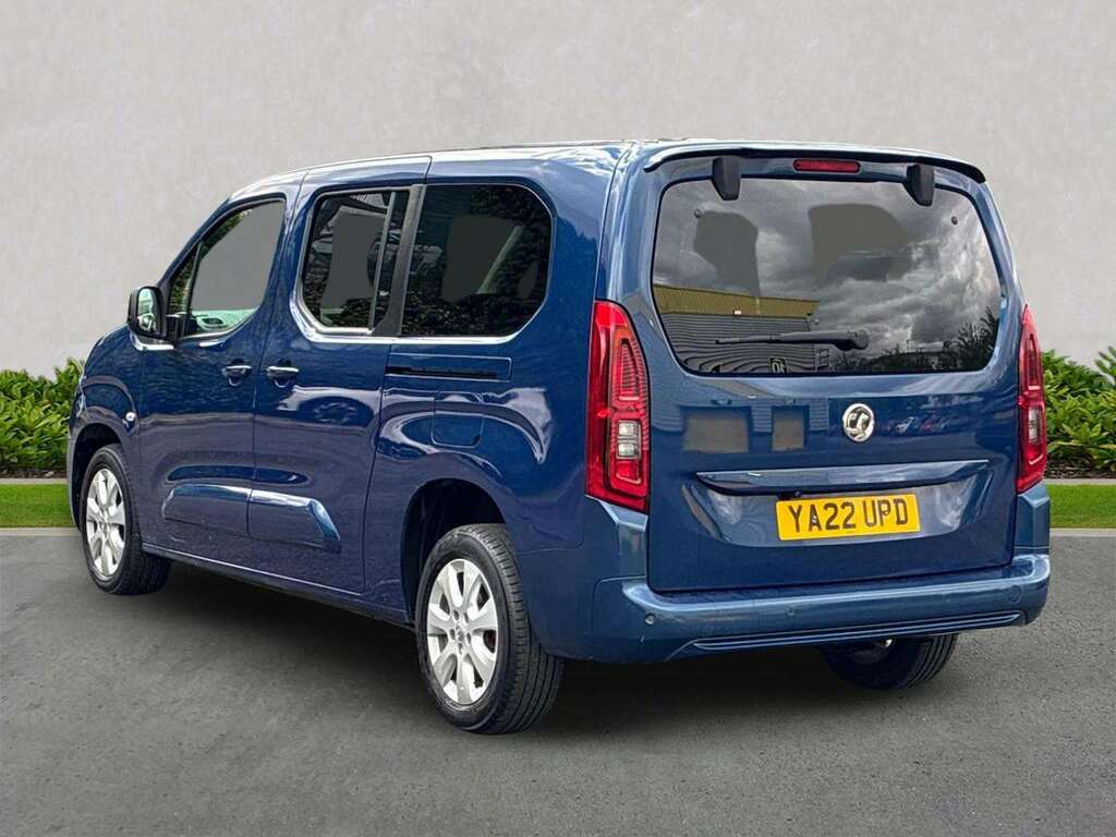 Vauxhall Combo Life 1.5 Turbo D Se Xl Mpv 6Spd Euro YA22UPD Blue #2