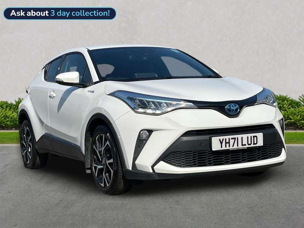 Toyota C-Hr 1.8 Vvt-h Gpf Design Suv Hybrid Cvt Eur White