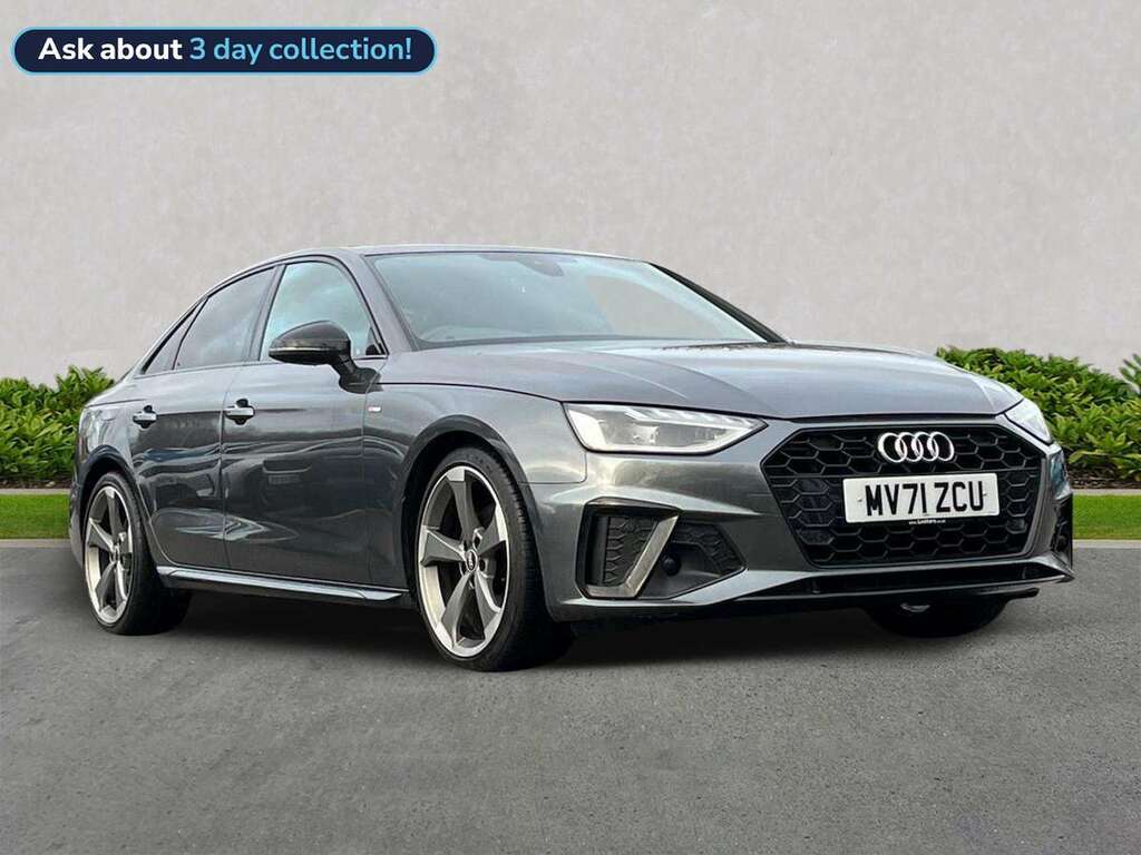 Audi A4 2.0 Tdi 35 Black Edition Saloon S Troni Grey