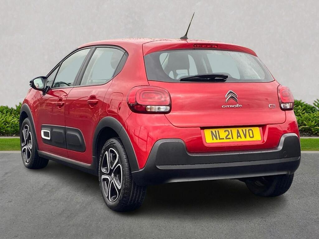 Citroen C3 1.2 Puretech Sense Hatchback Eur NL21AVO Red #2